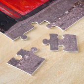 ヴィンテージガスポンプ写真 ジグソーパズル (側面)