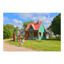 ヴィンテージガソリンスタンド、レッドオークII、ミズーリ