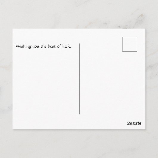 ヴィンテージガネシュガネシャヒンズー象 ポストカード (裏面)