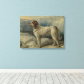 ヴィンテージガバトマスMusgraveJoy キャンバスプリント (インサイチュ (ウッドフロア))