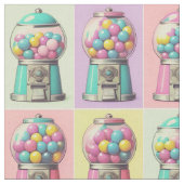 ヴィンテージガム機 ファブリック (クローズアップ)