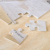 ヴィンテージガラスの燭台 ジグソーパズル (側面)