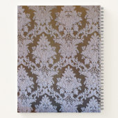 ヴィンテージガラスの燭台 ノートブック (裏面)