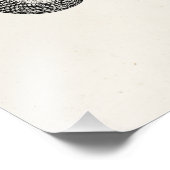 ヴィンテージガラスネーク – 爬虫類テンプレート 空白の フォトプリント (角)