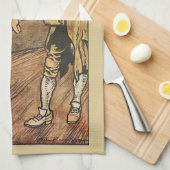 ヴィンテージガリバー旅行記 キッチンタオル (四つ折り)