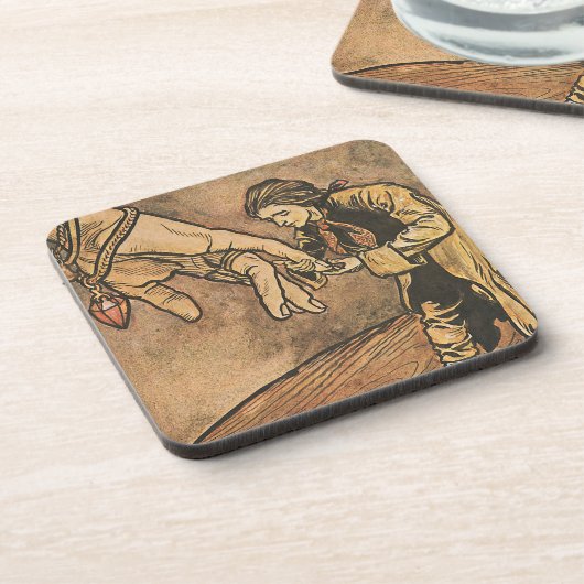 ヴィンテージガリバー旅行記 コースター (左側)