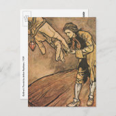 ヴィンテージガリバー旅行記 ポストカード (正面/裏面)