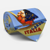 ヴィンテージガルダイタリアヨーロッパ航空旅行 ネクタイ (ロール)