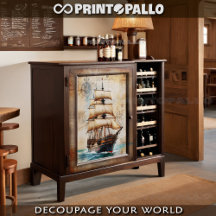 ヴィンテージガレオン付き新聞シート