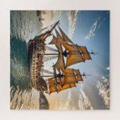 ヴィンテージガレオン ジグソーパズル (横)