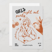 ヴィンテージガレンティンパーティーガールズナイトカード シーズンカード (正面/裏面)