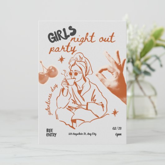 ヴィンテージガレンティンパーティーガールズナイトカード シーズンカード (スタンド正面)