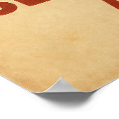 ヴィンテージガレージガールアート ポスター (角)