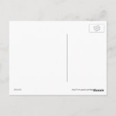 ヴィンテージガレージサービスステーションカスタムのはがき ポストカード (裏面)