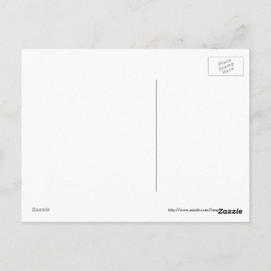 ヴィンテージガレージサービスステーションカスタムのはがき ポストカード (裏面)