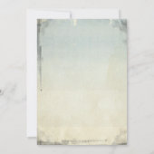 ヴィンテージガレージポスターパーティの招待状 招待状 (裏面)