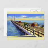 ヴィンテージガンディブリッジタンパベイポストカード ポストカード (正面/裏面)