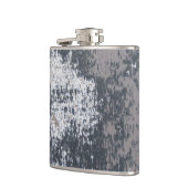 ヴィンテージガンメタルデザインステンレス鋼スキットル フラスク (左)