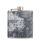 ヴィンテージガンメタルデザインステンレス鋼スキットル フラスク (正面)