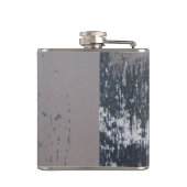 ヴィンテージガンメタルデザインステンレス鋼スキットル フラスク (裏面)