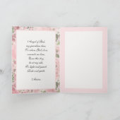 ヴィンテージガーディアンエンジェルチルドレンピンクローズ  カード (内部)