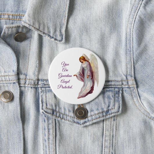 ヴィンテージガーディアンエンジェルボタンピン 缶バッジ (インサイチュ)