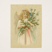 ヴィンテージガーディアンジェル祈りの言葉ホーリーカード (正面)