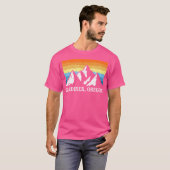 ヴィンテージガーディナーオレゴン山ハイキング土産P Tシャツ (正面フル)