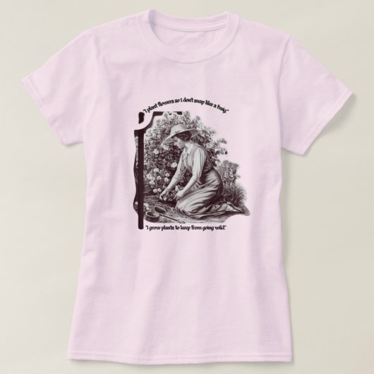 ヴィンテージガーデナーズTシャツデザイン Tシャツ (デザイン正面)