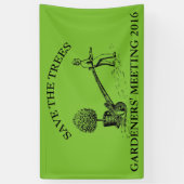 ヴィンテージガーデナーミーティングカスタムバナー2 横断幕 (縦)