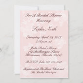 ヴィンテージガーデニアブライダルシャワー招待 招待状 (裏面)