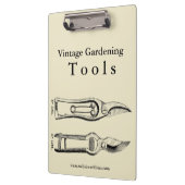 ヴィンテージガーデニングツール剪定クリップボード クリップボード (左)