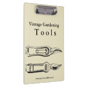 ヴィンテージガーデニングツール剪定クリップボード クリップボード (右)