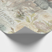 ヴィンテージガーデニング。 ラッピングペーパー (角)