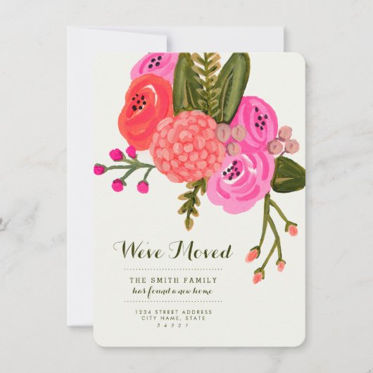 ヴィンテージガーデンの動くアナウンス 案内状 (正面)