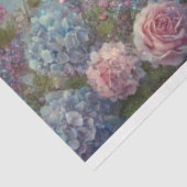 ヴィンテージガーデンの花と蝶のデコパージュ 薄葉紙 (詳細)