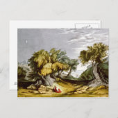 ヴィンテージガーデンオブゲセマンイラストレーション1846 ポストカード (正面/裏面)