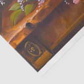 ヴィンテージガーデンクラシックバラと薄紫デクページ 薄葉紙 (詳細)