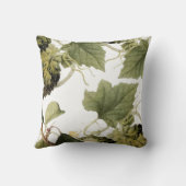 ヴィンテージガーデングルド&つる植物 クッション (裏面)