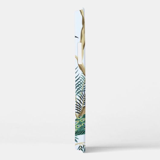 ヴィンテージガーデンザクロ果樹、エキゾチックな鳥 Case-Mate iPhoneケース (裏面 / 右)