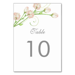 ヴィンテージガーデンバラテーブル番号カード テーブルナンバー