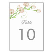 ヴィンテージガーデンバラテーブル番号カード テーブルナンバー (正面)