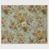 ヴィンテージガーデンバラデクページ/ラップ紙 ラッピングペーパー (フラット)