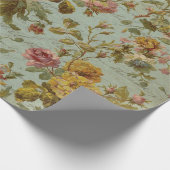 ヴィンテージガーデンバラデクページ/ラップ紙 ラッピングペーパー (角)