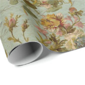 ヴィンテージガーデンバラデクページ/ラップ紙 ラッピングペーパー (ロールコーナー)