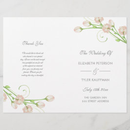 ヴィンテージガーデンバラ – ウェディングプログラム