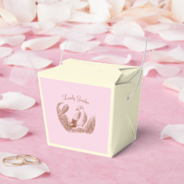 ヴィンテージガーデンバード – モノクロフローラ フェイバーボックス