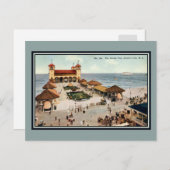 ヴィンテージガーデンピアアトランティックシティNJ ポストカード (正面/裏面)