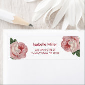 ヴィンテージガーデンフローラピンクローズ ラベル