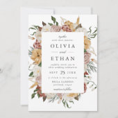 ヴィンテージガーデンフローラフレ結婚ーム 招待状 (正面)